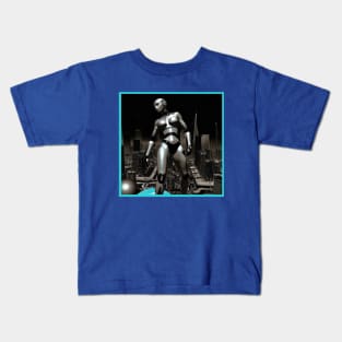 Androids Take Over Kids T-Shirt